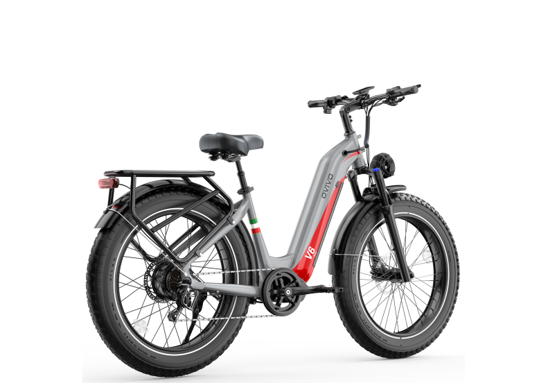 Rower elektryczny OVIVO V6 PRO  (750W, 48V, 20 Ah)