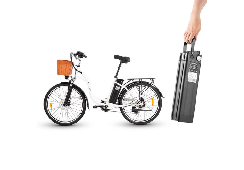 Rower Elektryczny  DYU C6 (350W, 36V 12.5Ah)