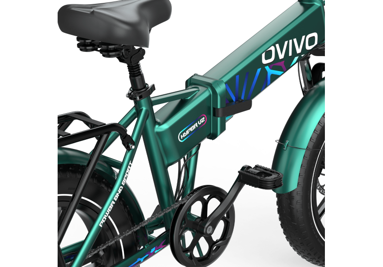 Rower elektryczny  OVIVO HYPER V2  (750W, 48V, 18 Ah)